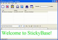 StickyBase screenshot